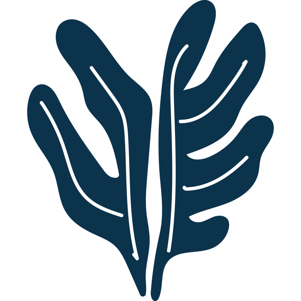 branch leaves nature element icon isolated png
