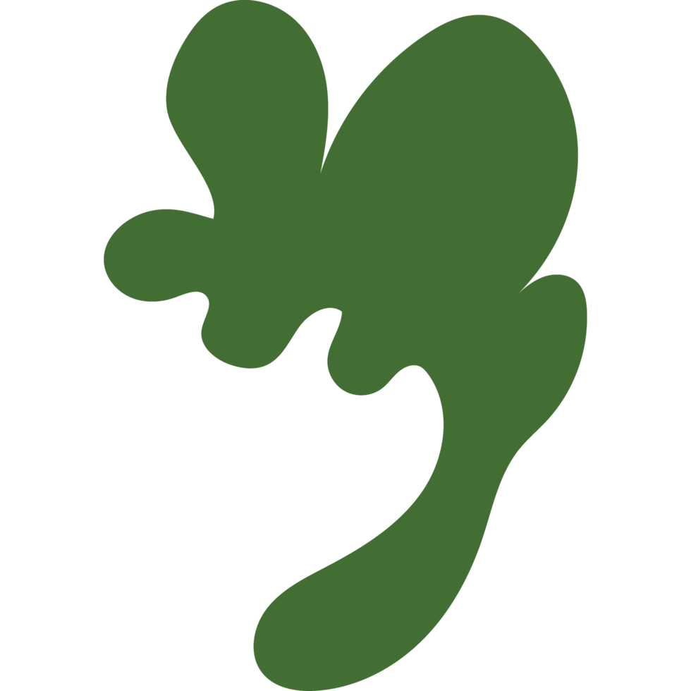 green bush foliage nature element icon isolated png