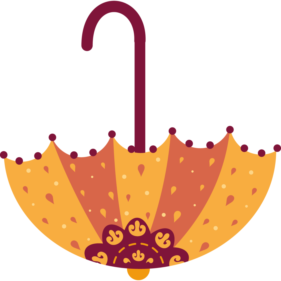 indian wedding umbrella decoration isolated png
