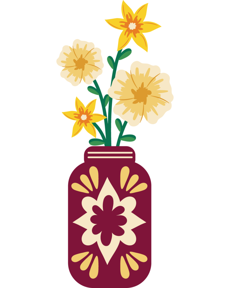 indian wedding floral decor isolated png