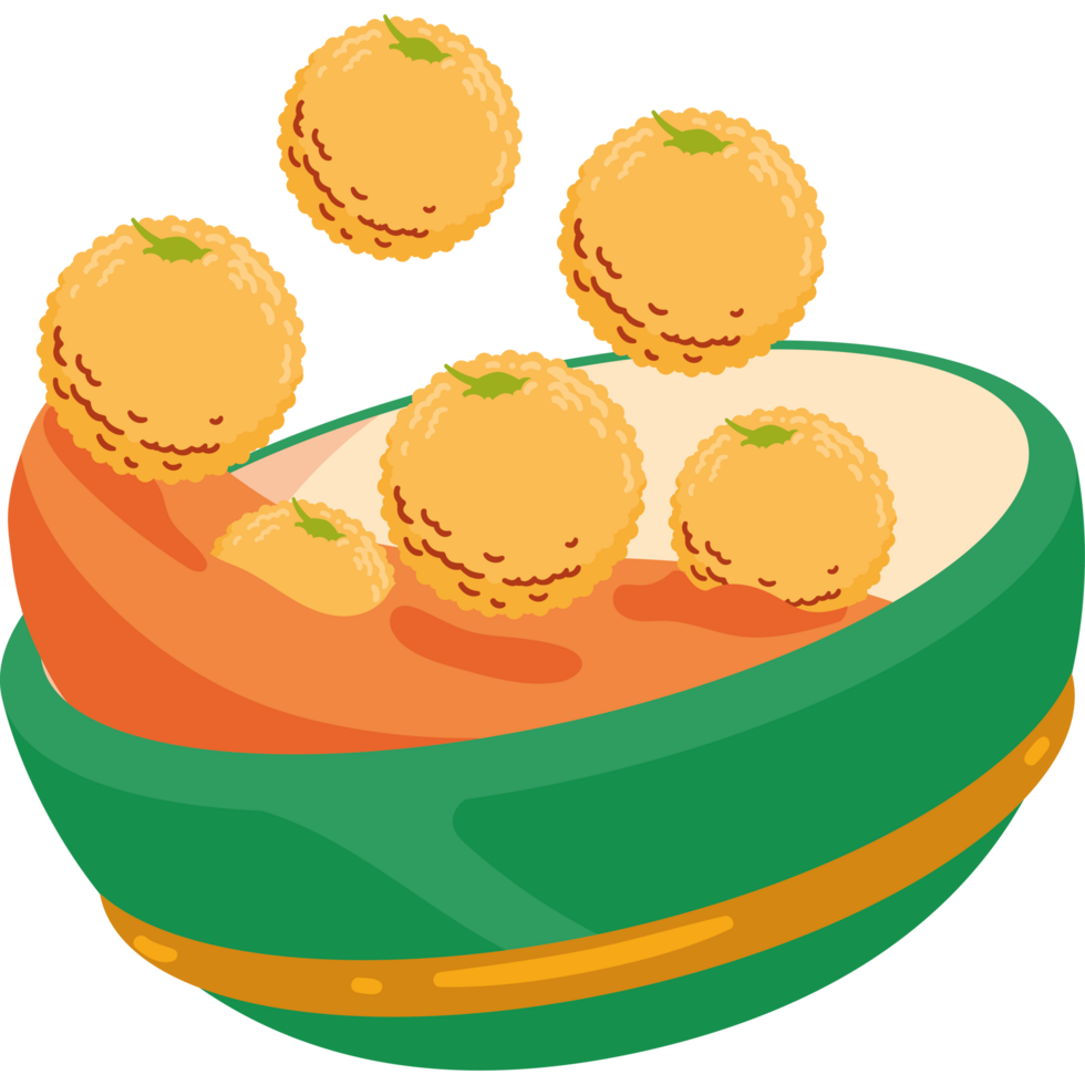 indian dessert stuffed rasgulla isolated png