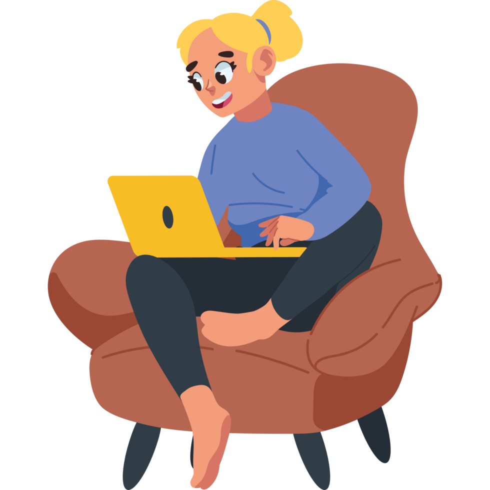 hybrid work from home virtually or work in office isolated png