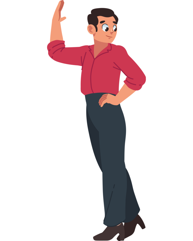 spanish flamenco dancer man isolated png