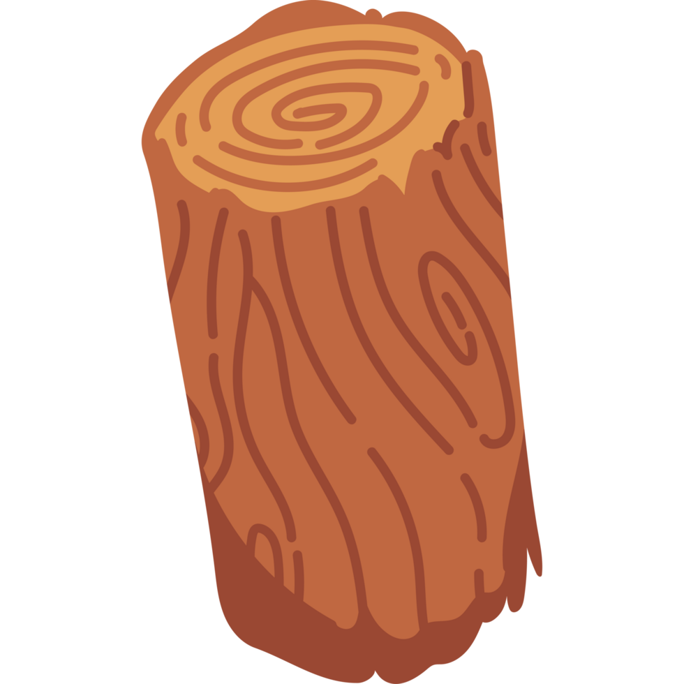 nature wooden trunk tree isolated png