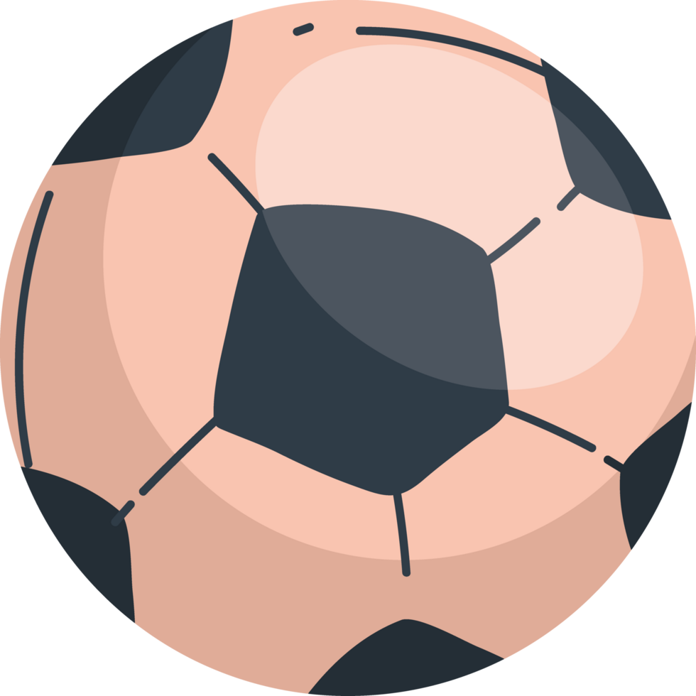 soccer ball sports item isolated png