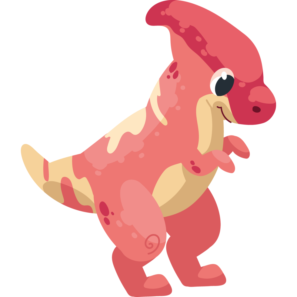 cute dinosaur animal design isolated design png