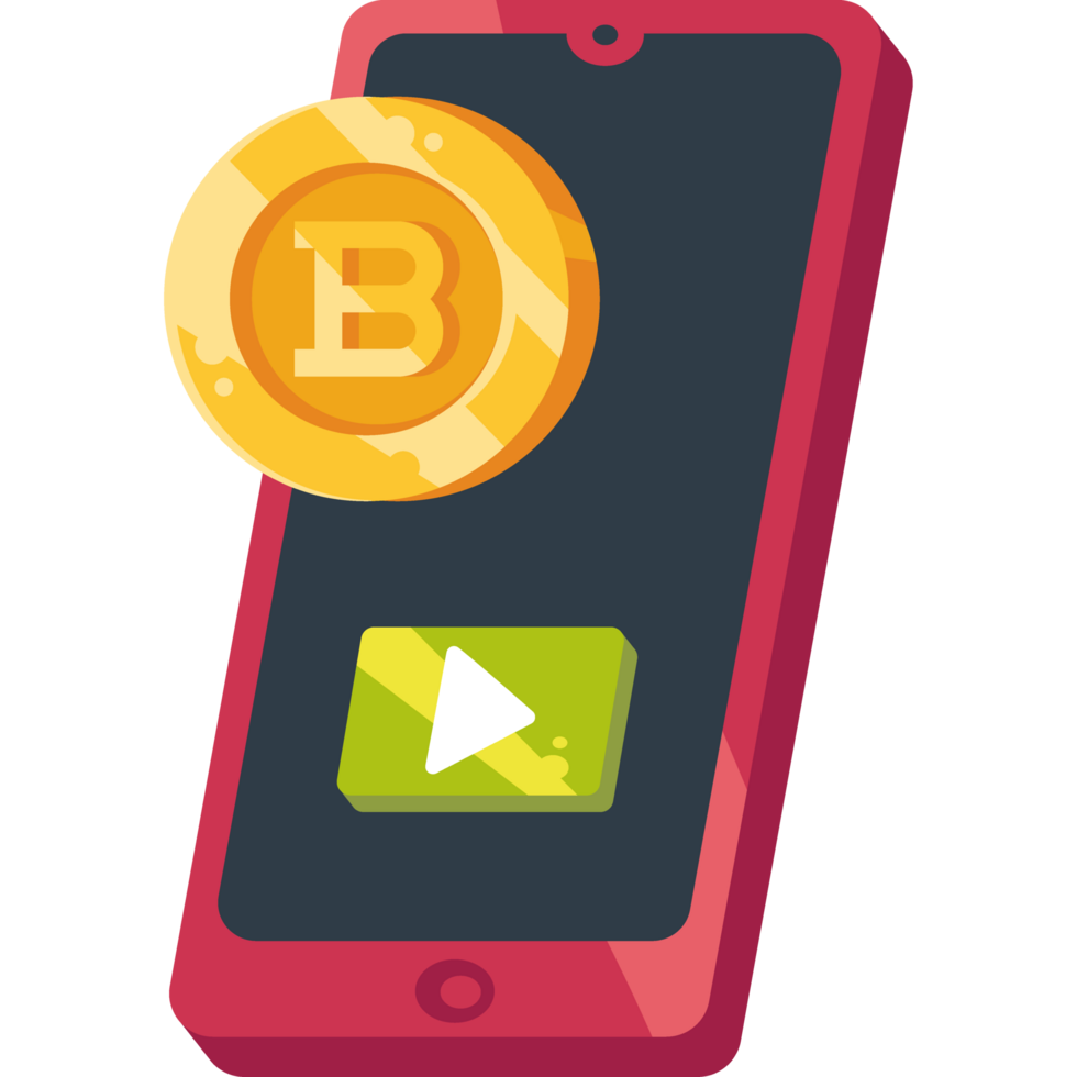 crypto currency technology app icon isolated png