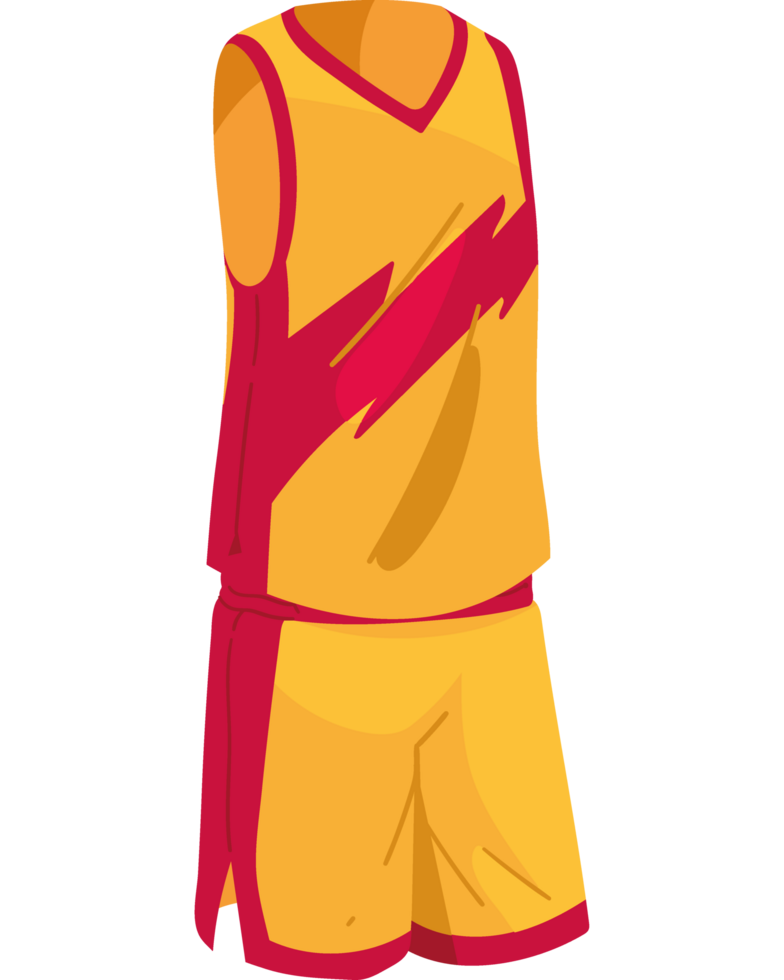 basket sport uniform isolated design png