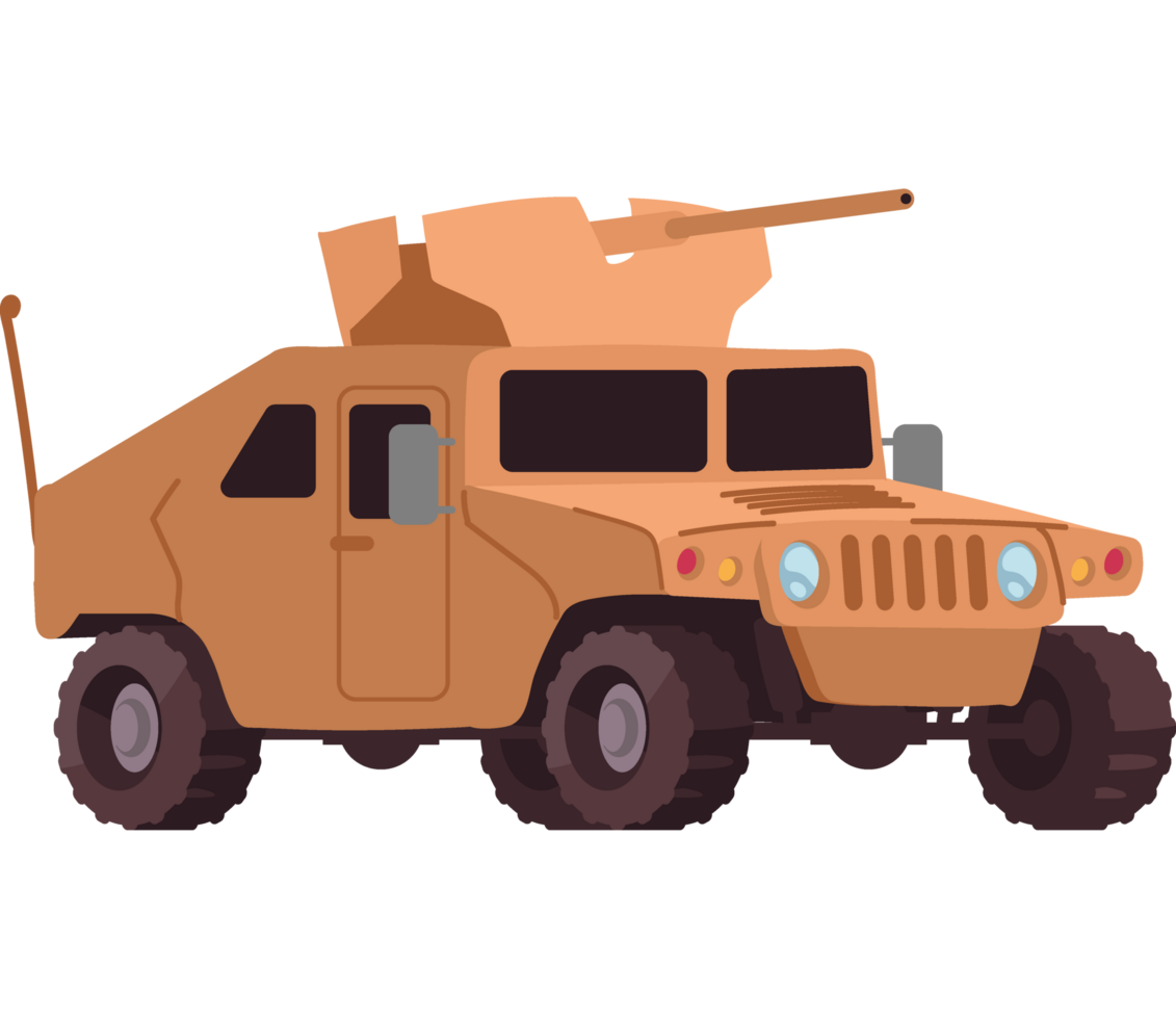 military armored jeep vehicle isolated icon png