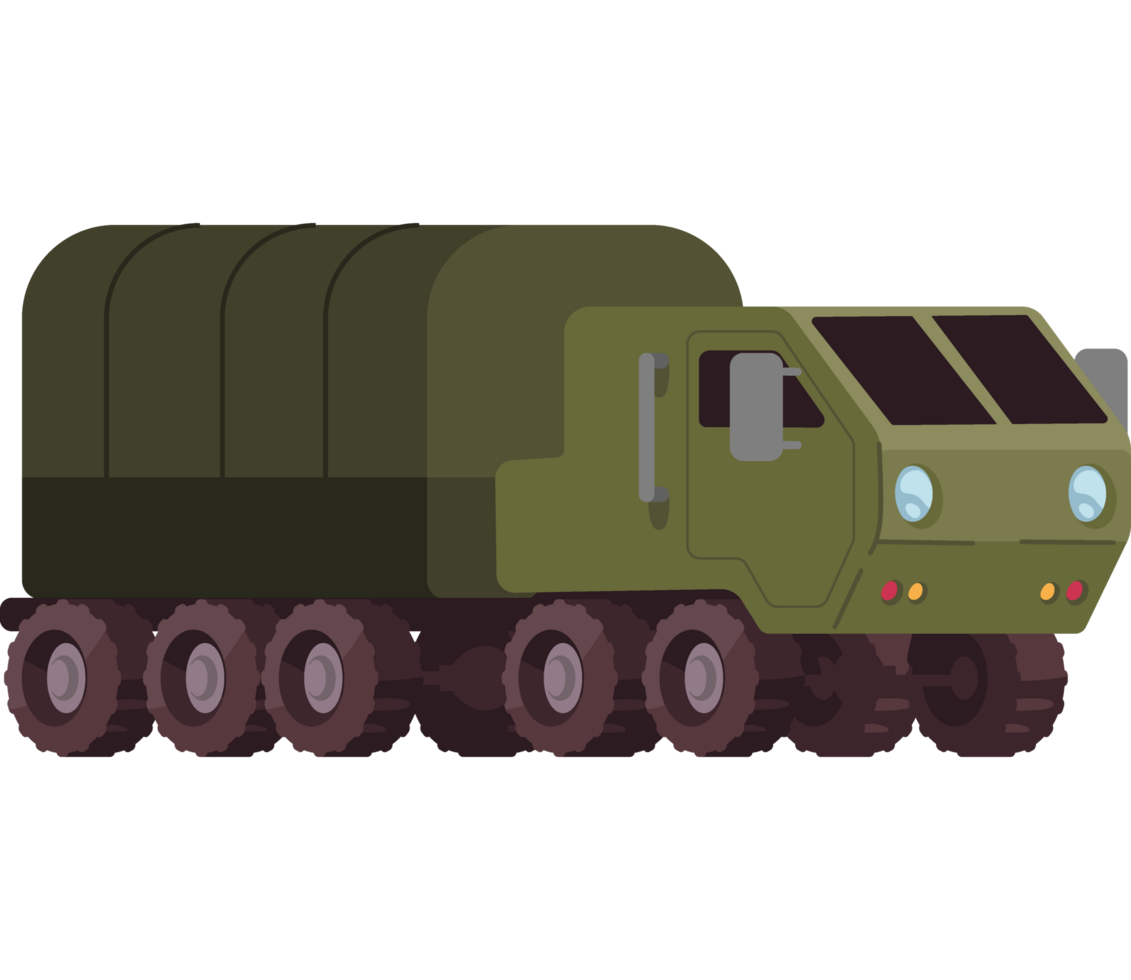 military tactical truck vehicle isolated icon png