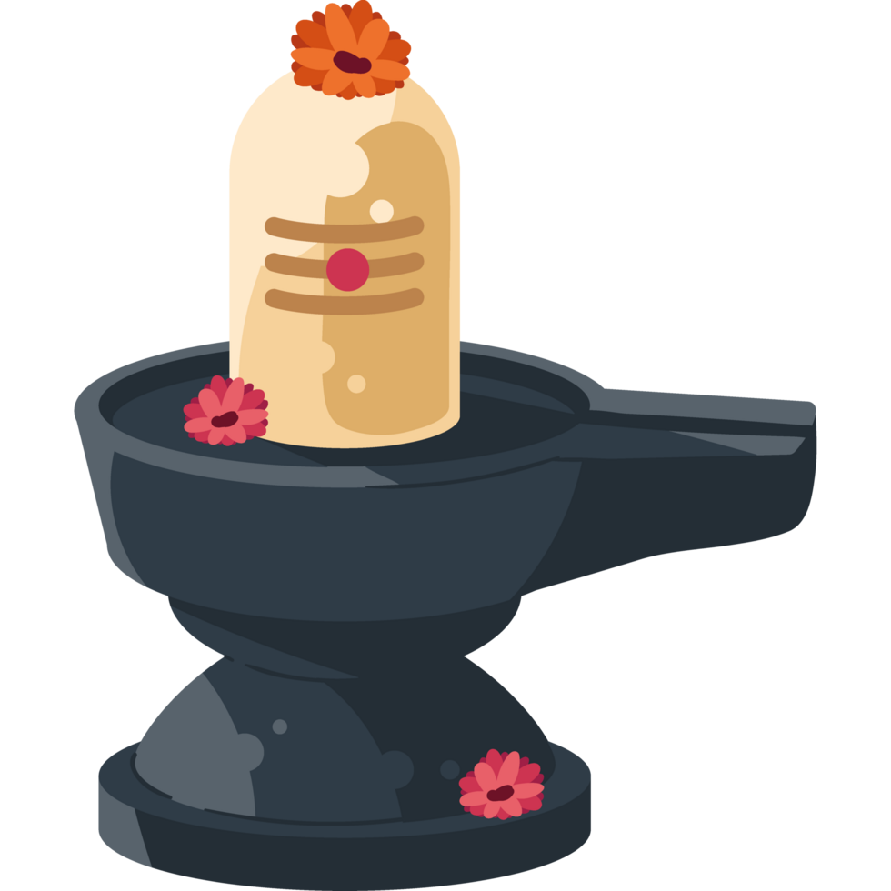 hinduism shivaratri lingam isolated png