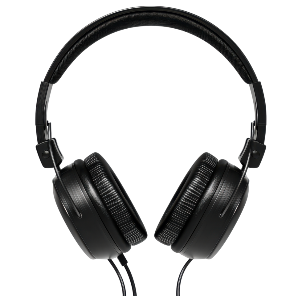 High quality headphones with sleek design and comfort. isolated on transparency background png