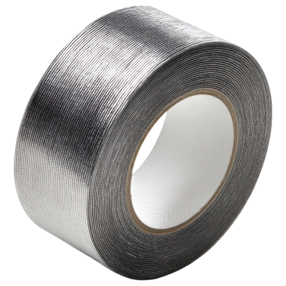 Emergency equipment such as this silver adhesive tape is essential for quick repairs and sealing tasks in various situations png