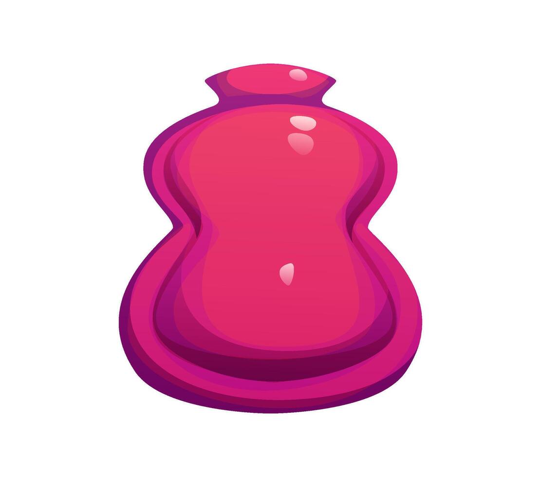 Medicine font, rubber heating pad digit 8 eight vector