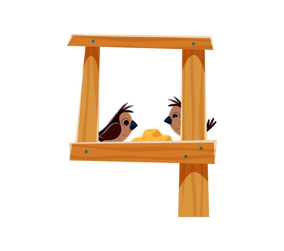 Autumn font typeset bird feeder digit 4 four vector