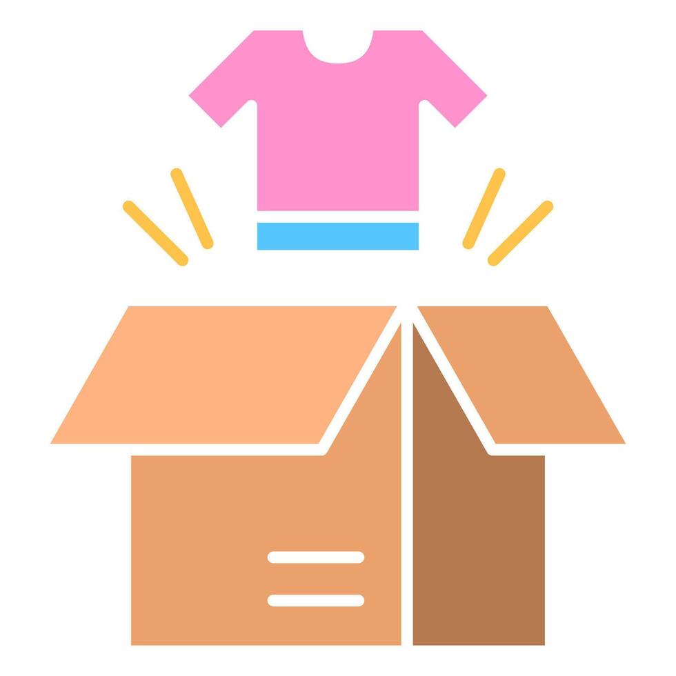 open package illustration vector