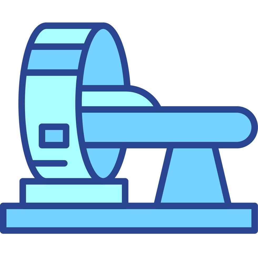 CT Scan facility icon vector
