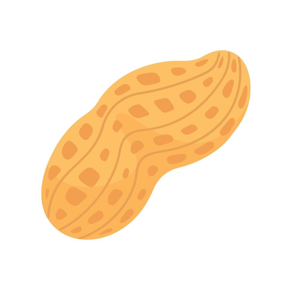 peanut peanut icon illustration on white background vector