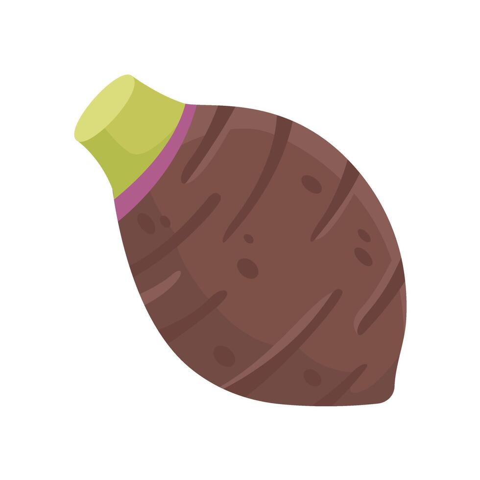 Taro for making desserts vector