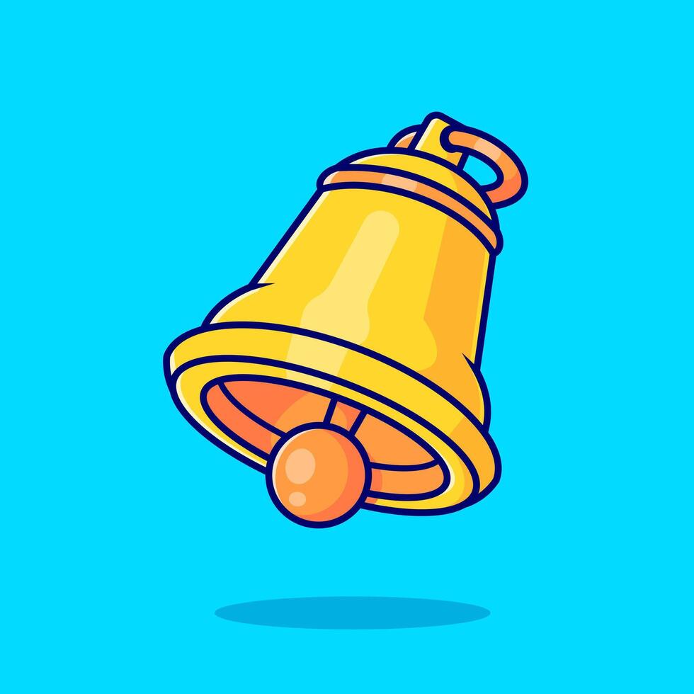 Bell Ringing Alarm Cartoon vector