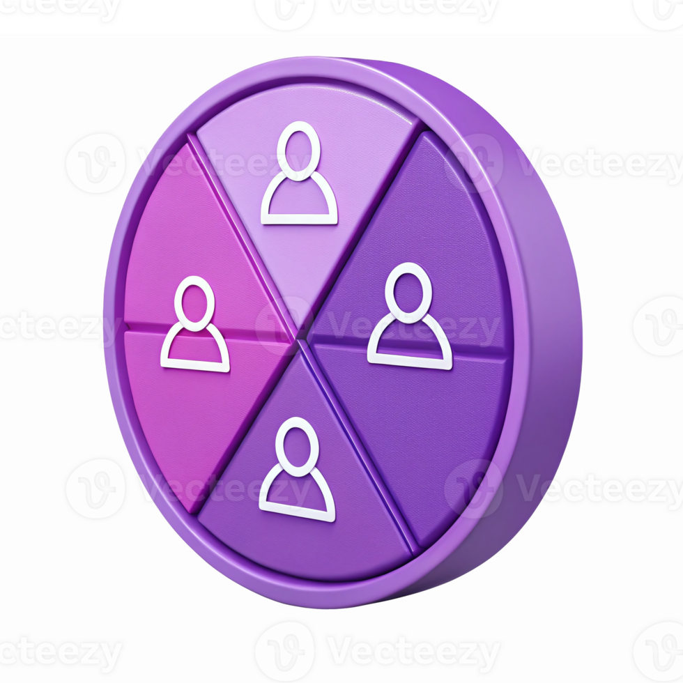 Colorful Interactive Team Collaboration Circle Symbolizing Group Dynamics and Connection png