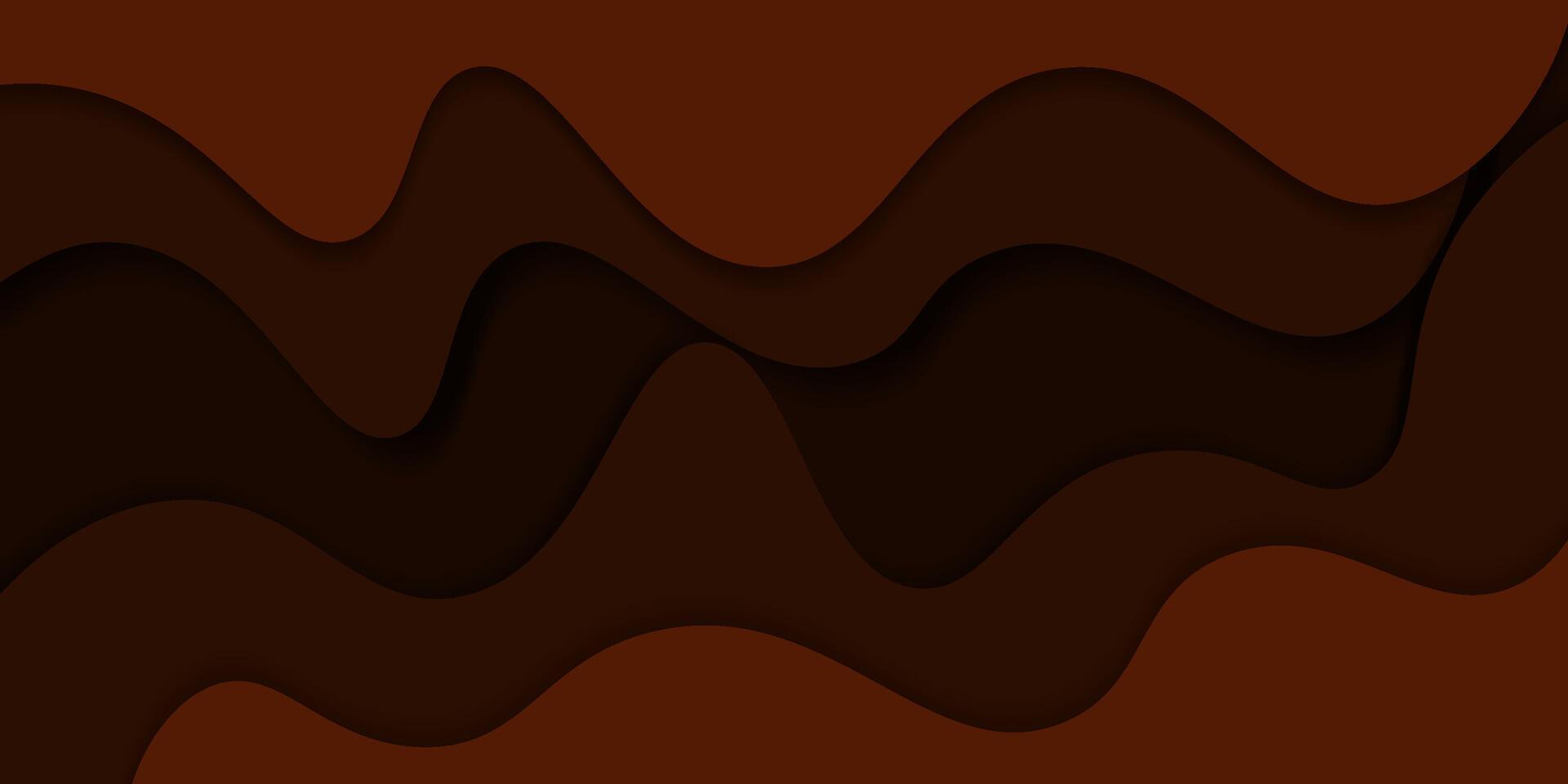 Abstract dark orange color illustration geometric shape wave design background. eps10 vector