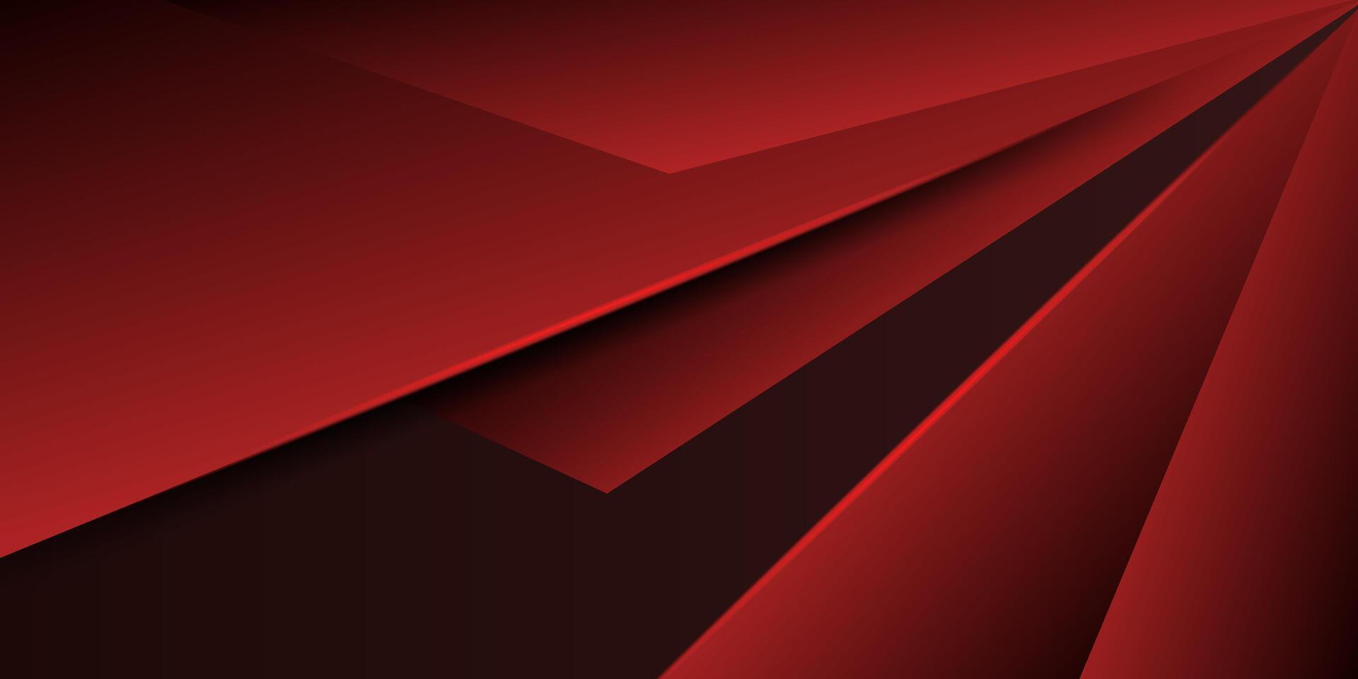 Abstract dark red overlapping 3D background. Trendy paper cut square pattern with shadow and light. Eps10 vector
