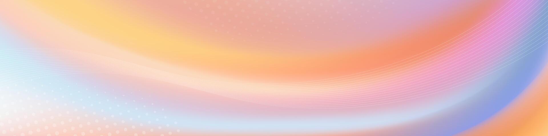 Abstract soft gold flowing background vector
