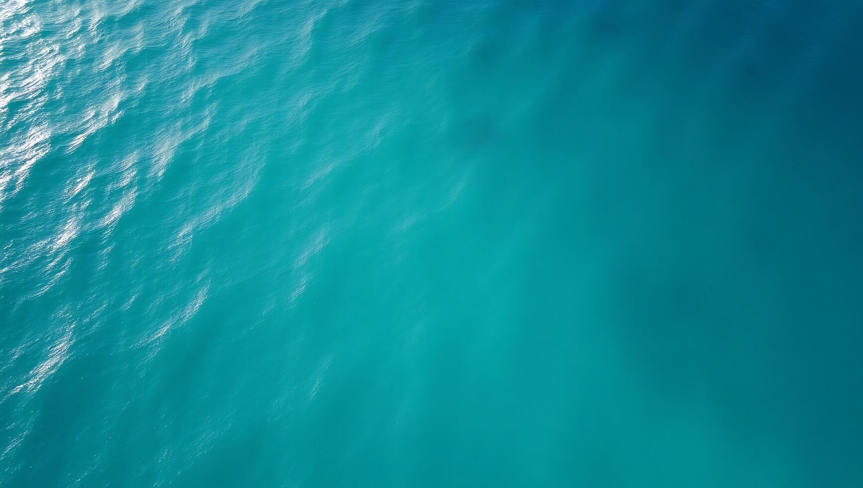 Turquoise Ocean Water Aerial View Texture Background photo