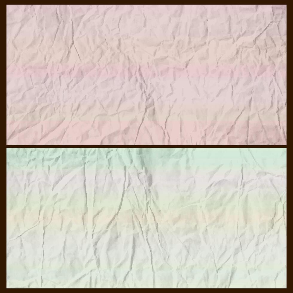 abstract unique colorful creased paper background vector