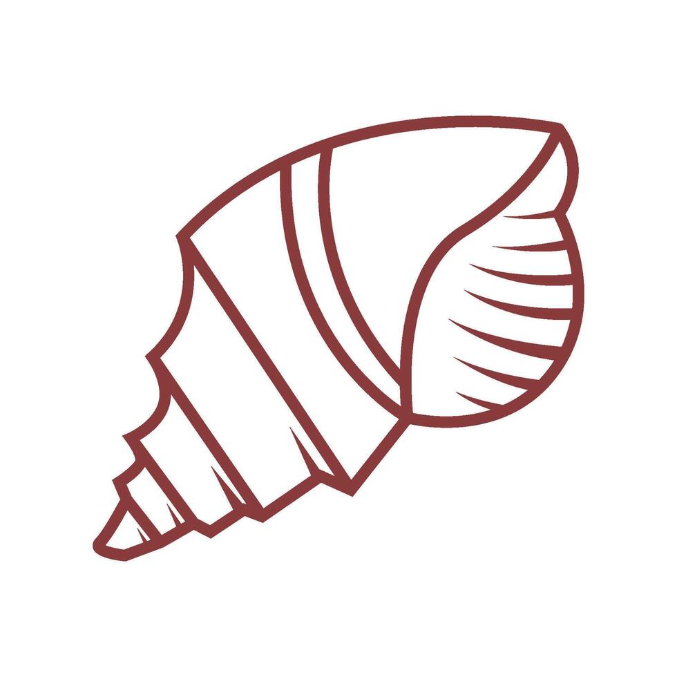 Shell logo icon flat design image vector