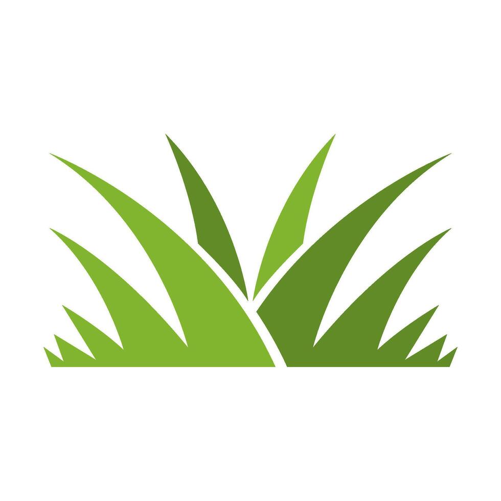 Grass flat icon design vector