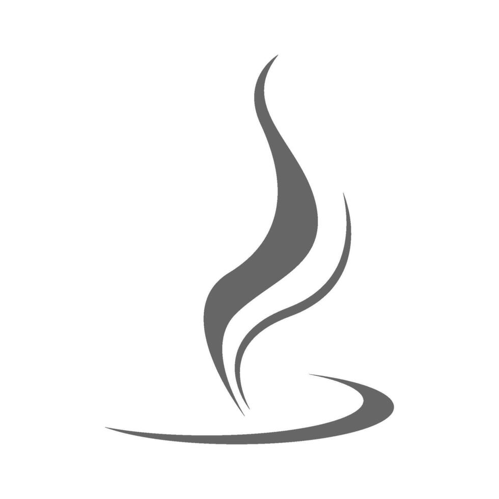 Smoke icon illustration vector