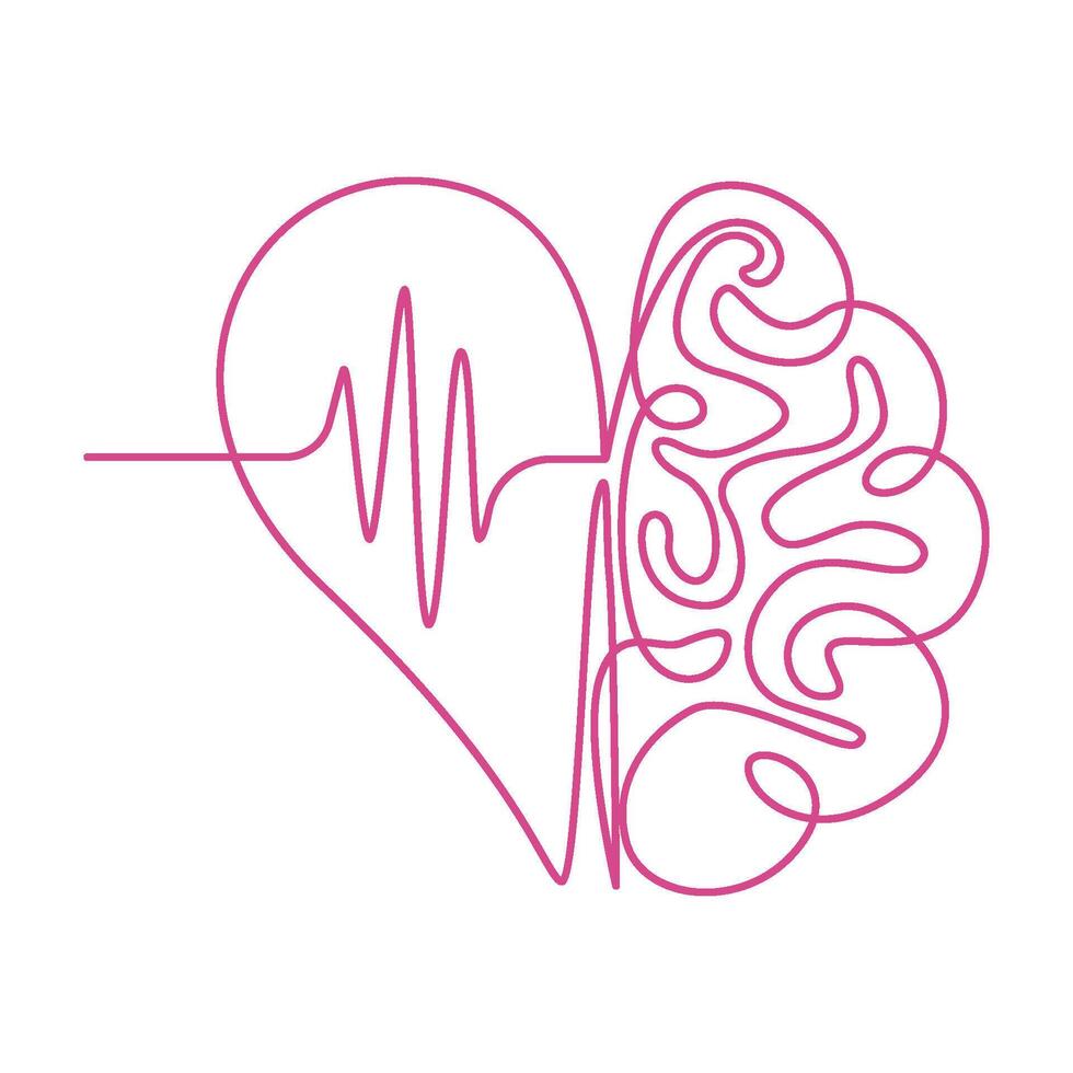 Brain logo design vector