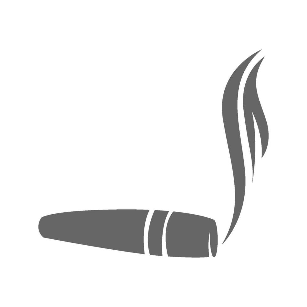 Smoke icon logo design image vector
