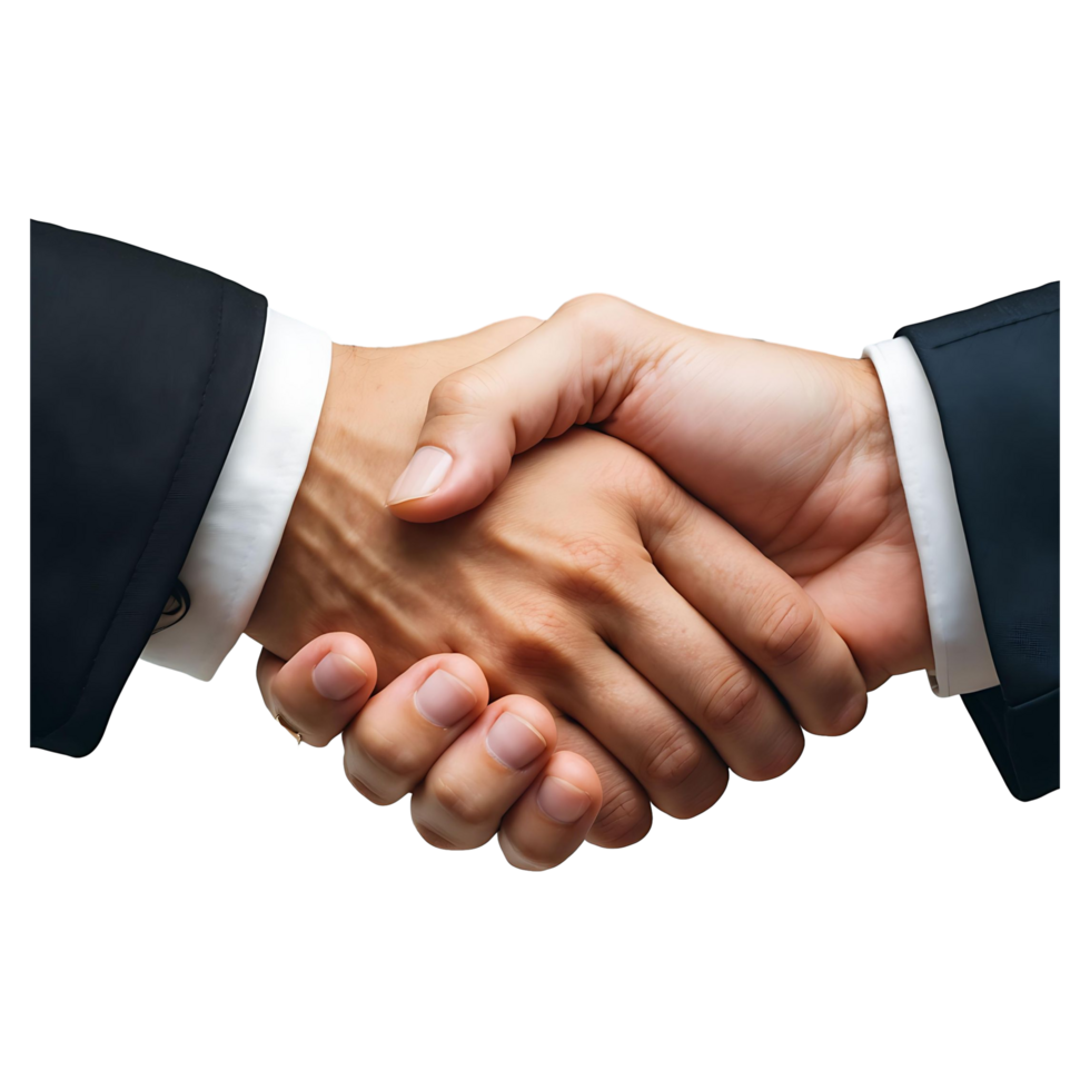Business Handshake High-Quality Image for Corporate Partnership Themes png