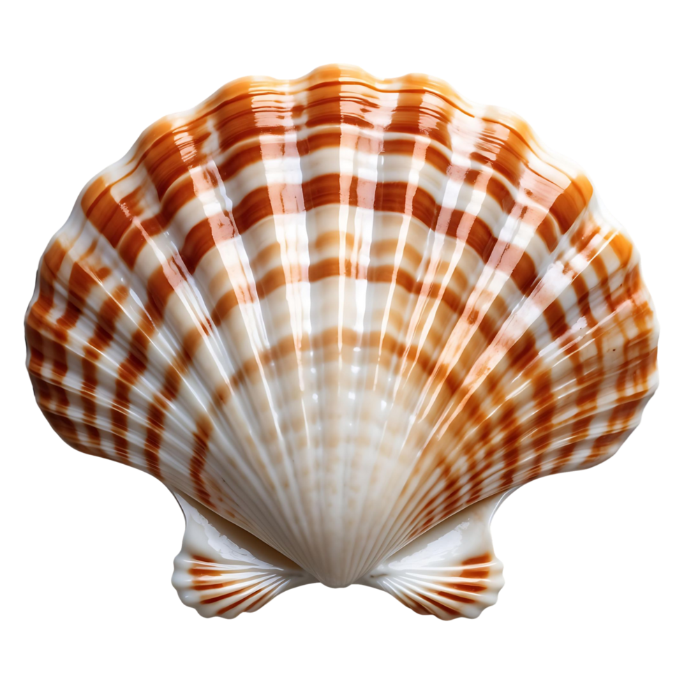 Textured Seashell Image Great for Marine Blogs Posters and Nature Prints png