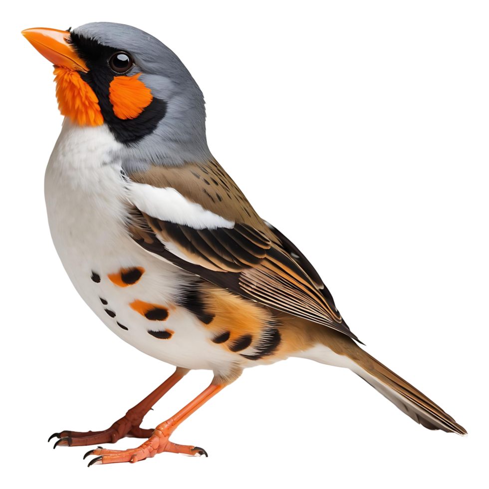 High-Resolution Zebra Finch Bird Photo Great for Avian Themed Projects png
