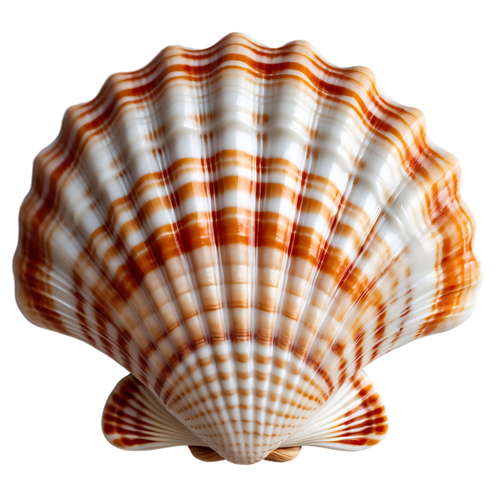 Natural Brown Sea Shell Photo Ideal for Decor Crafts and Educational Use png