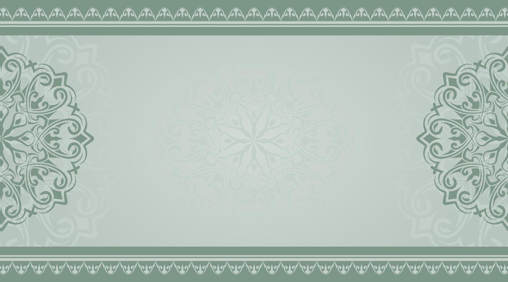 Simple background mandala, beautiful soft color vector