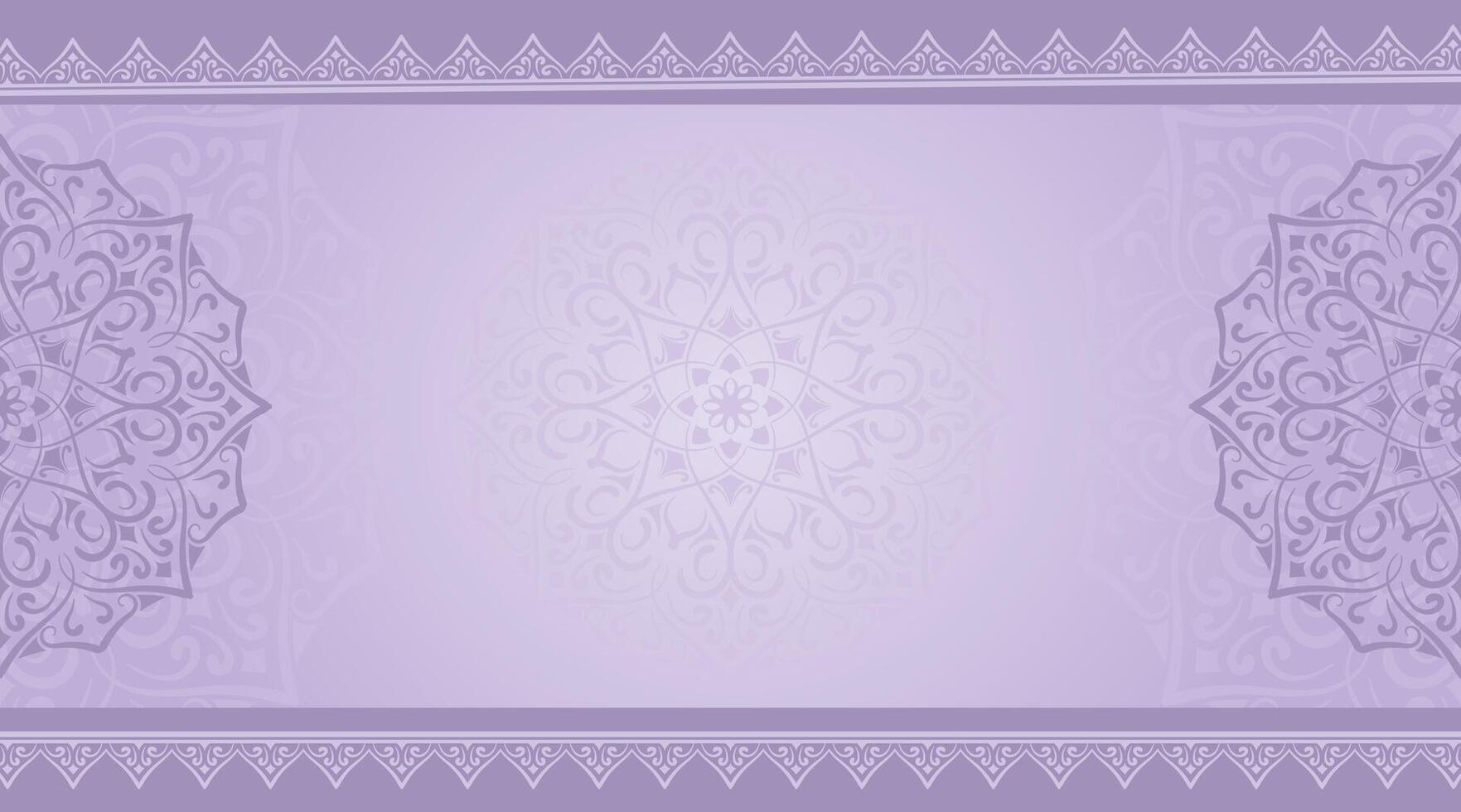 Simple background mandala vector