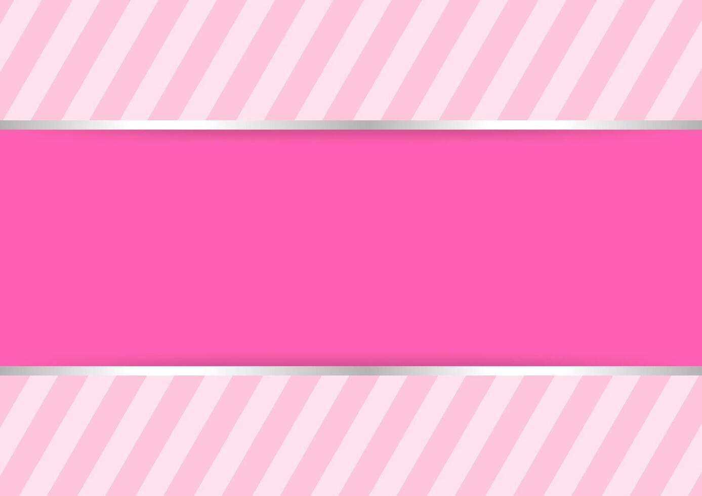 Pink stripe for banner background, Banners frame pink copy space for advertising, Template pink for wedding card empty, Banner pink blank for background cosmetics products presentation sale vector