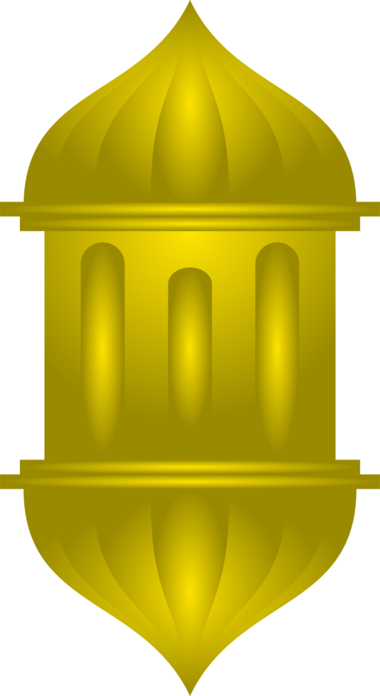 islamic gold lentern png