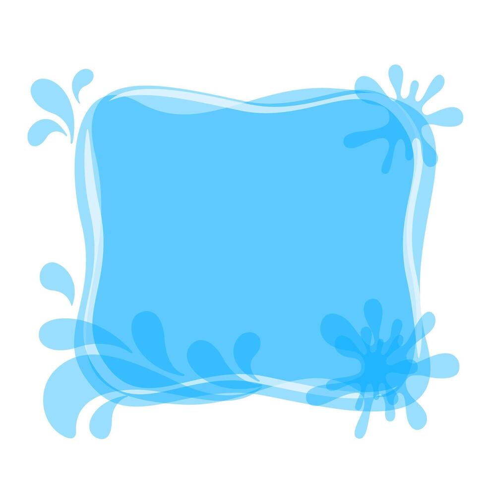 water drop splash isolated on white background banner, splash of water for element banner, water drop splatter simple for songkran festival, splash water drop vector
