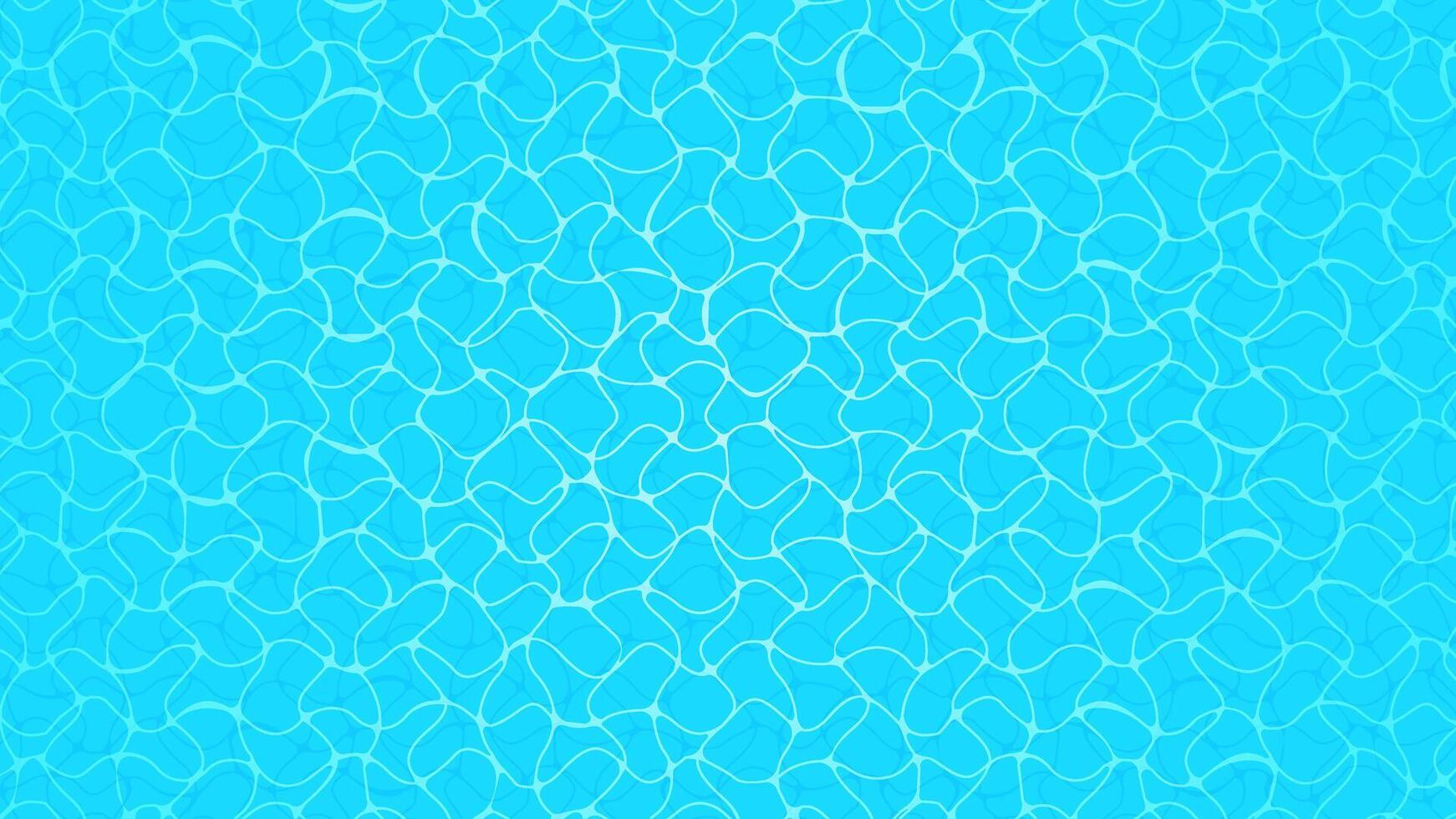 water surface texture top view for background, water surface ripples, water transparent reflection of the pool surface, top view surface water rippled of ocean or sea with sunlight in summer vector