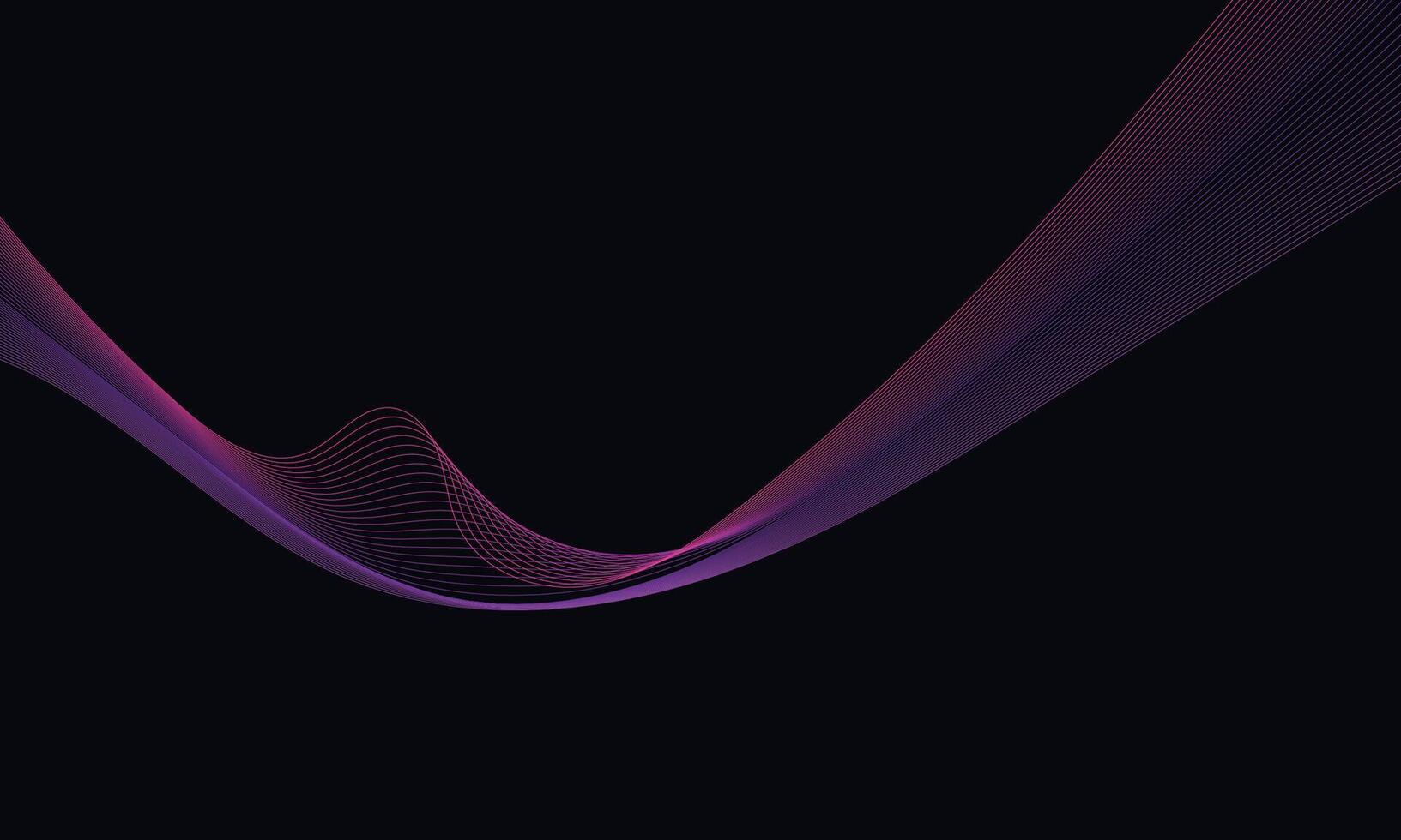 Abstract fluid wireframe background for branding and presentation on digital website or mobile marketing with modern color on dark background 10 vector