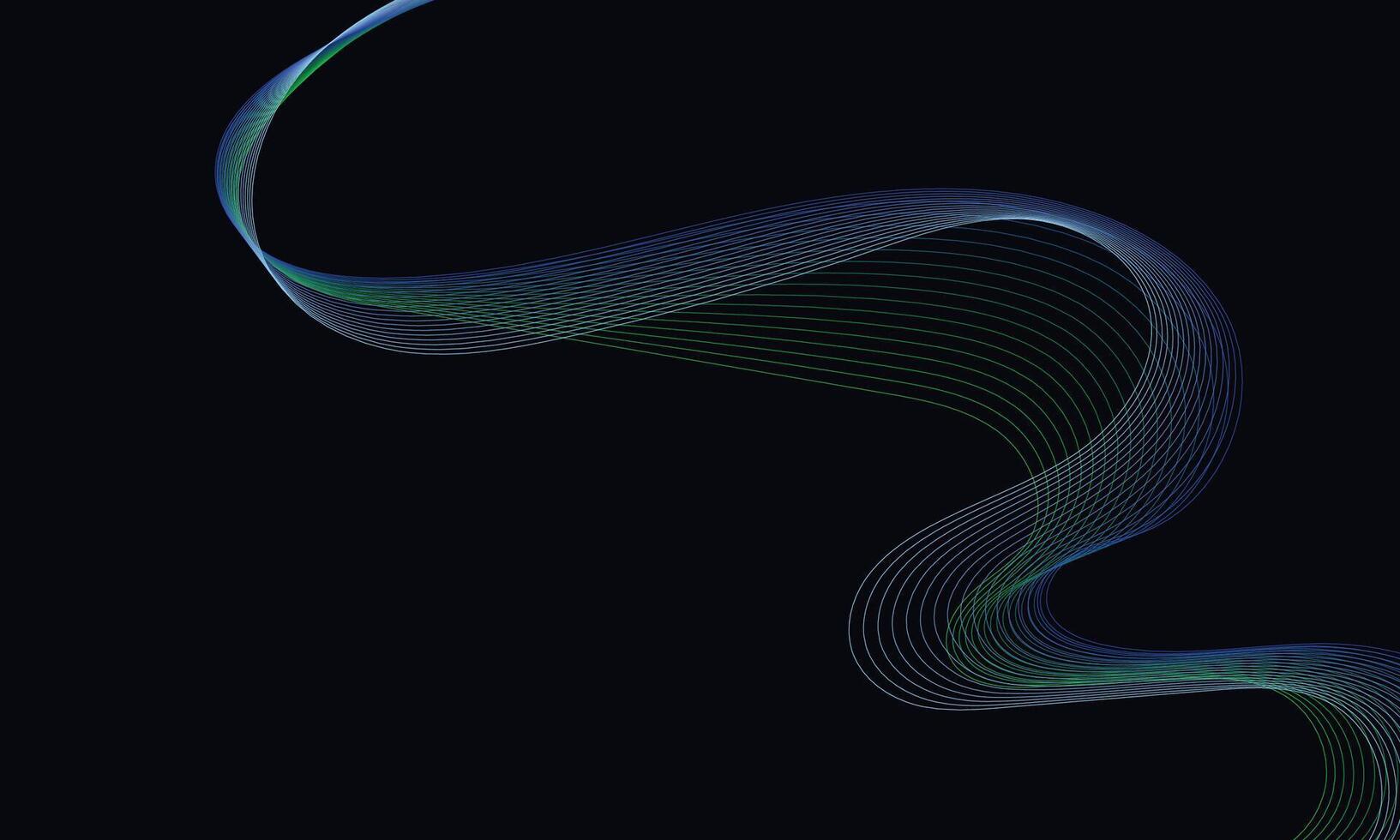 Abstract fluid wireframe background for branding and presentation on digital website or mobile marketing with modern color on dark background 17 vector