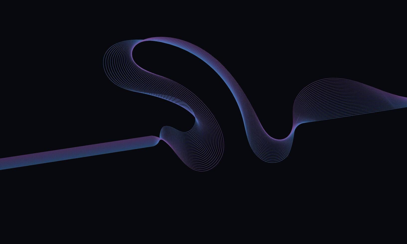 Abstract fluid wireframe background for branding and presentation on digital website or mobile marketing with modern color on dark background 28 vector