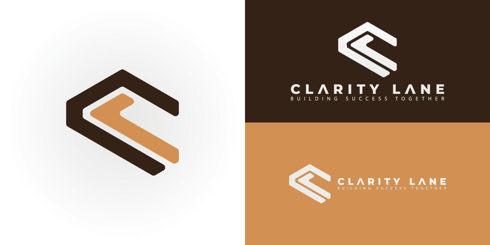 The logo features abstract shapes forming the initials CL, symbolizing expert navigation in the business landscape for consulting and business services. vector