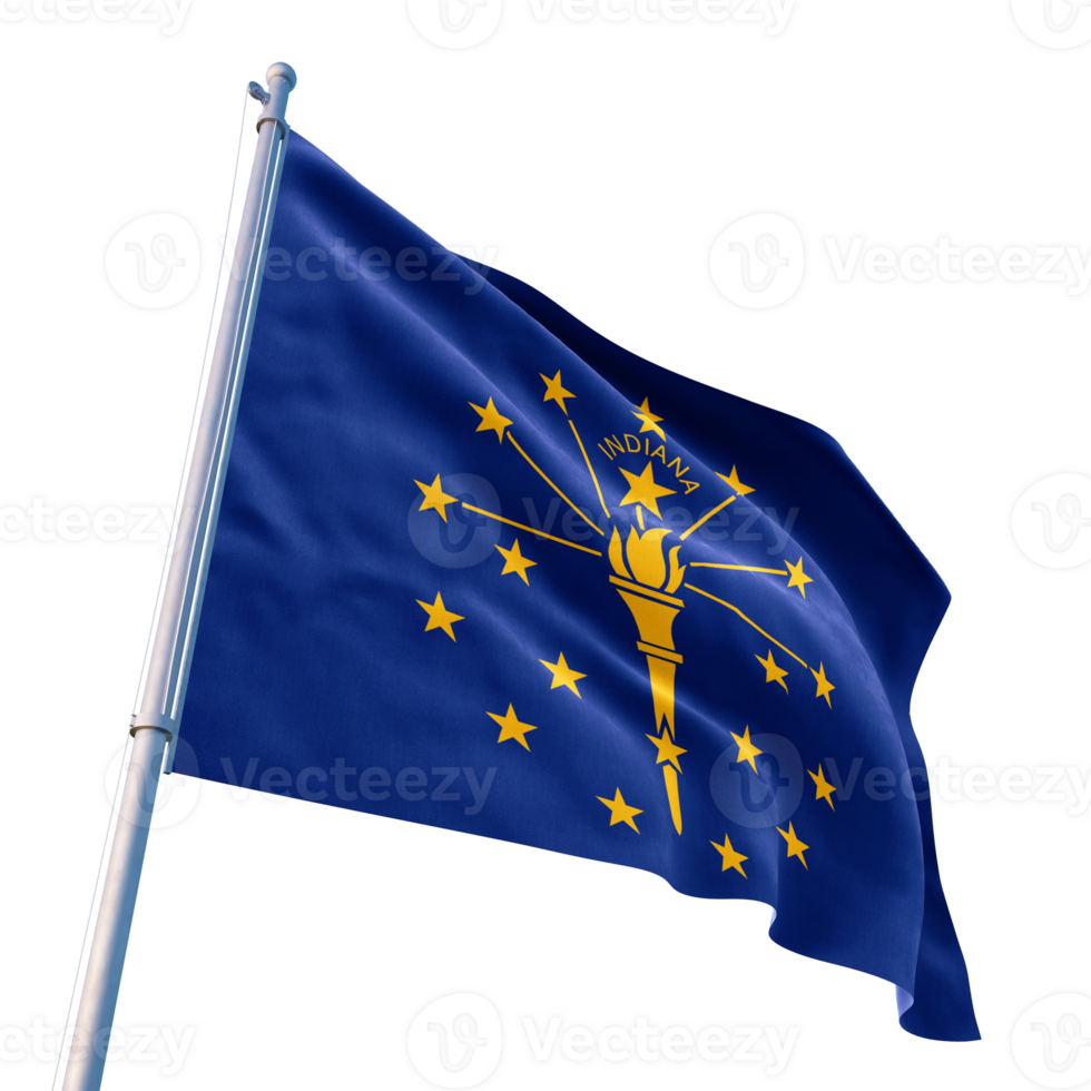 Indiana wabin flag png